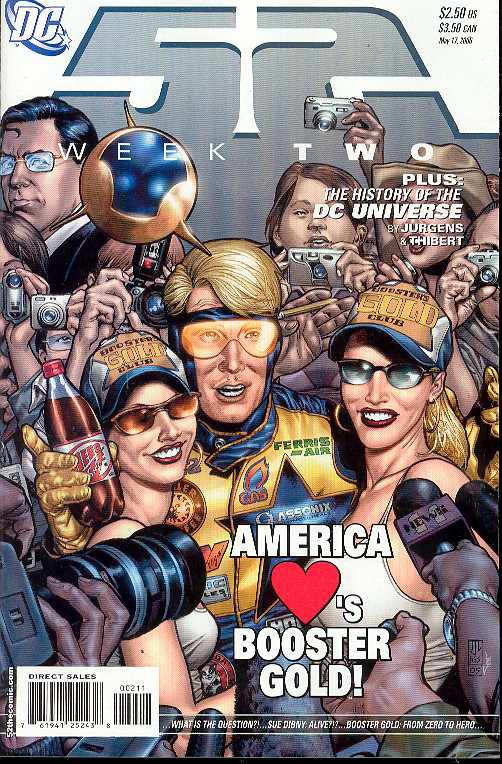 52 Weeks #2 DC 2006 Geoff Johns JG Jones Booster Gold