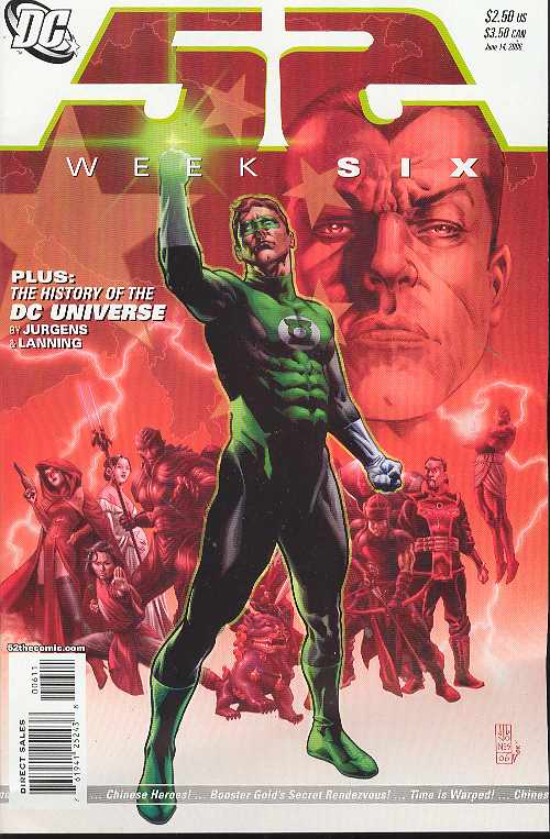 52 Weeks #6 DC 2006 Geoff Johns JG Jones 1st Great Ten Green Lantern