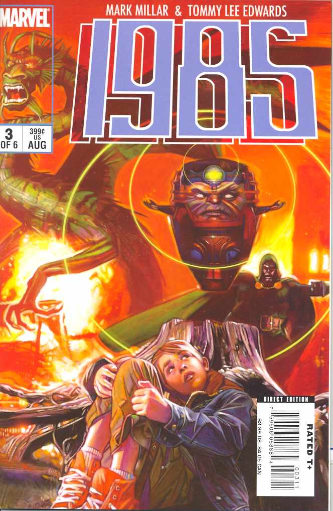 Marvel 1985 #3 (of 6) 2008 Tommy Lee Edwards Mark Millar MODOK Dr Doom