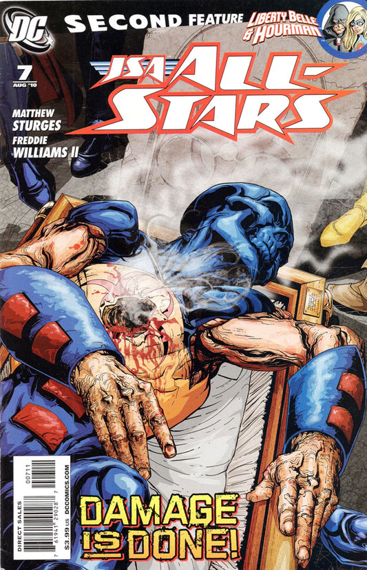 JSA All Stars #7 2Nd Series DC 2010 Matthew Sturges  Freddie Williams Ii