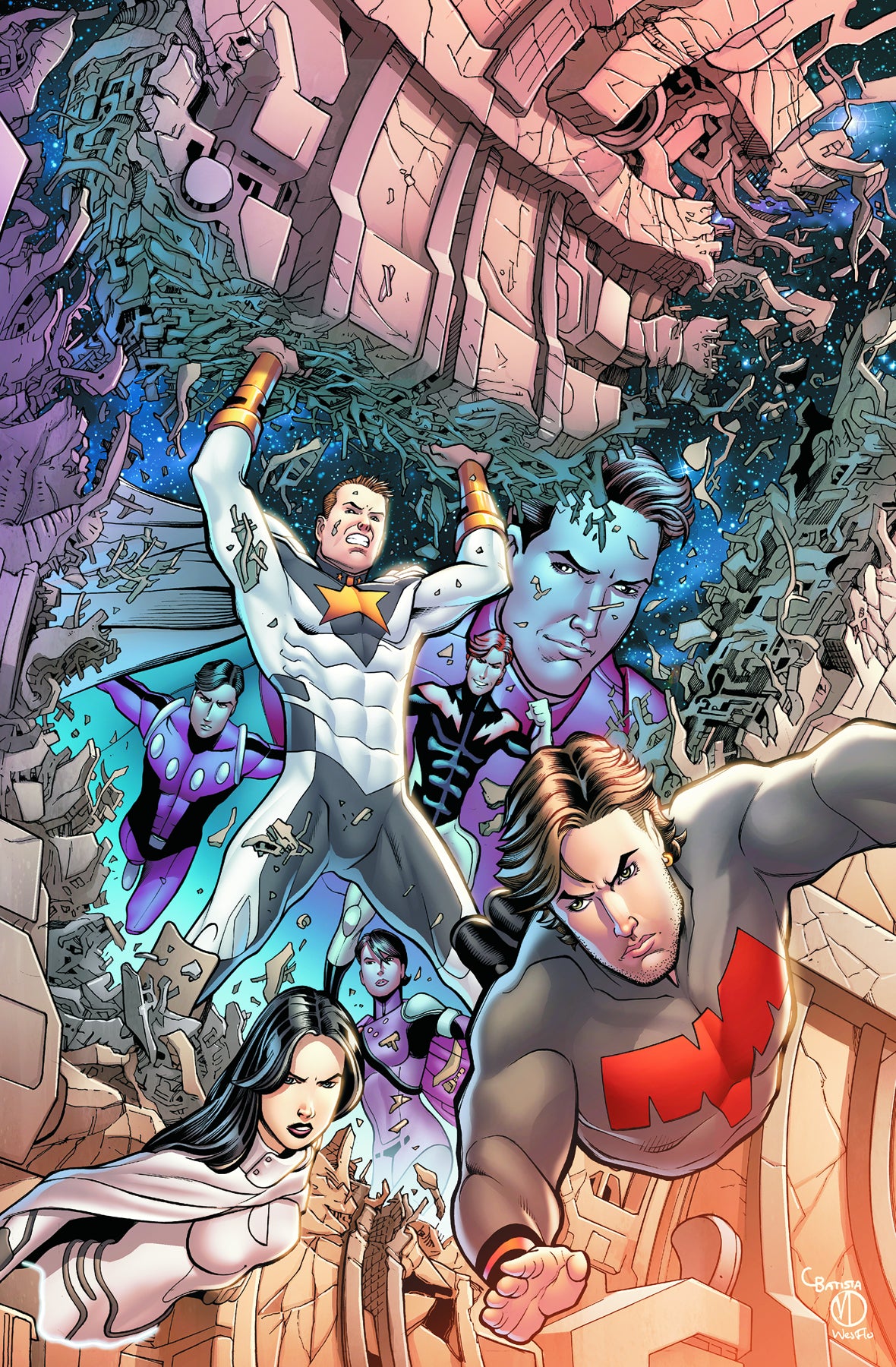 Legion Secret Origin #4 (Of 6) DC 2012 Paul Levitz Chris Batista