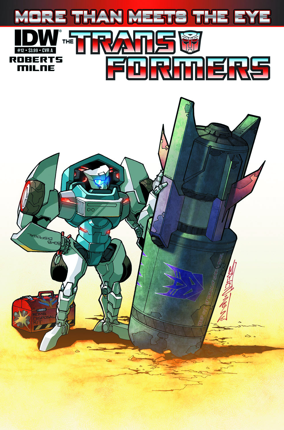 Transformers More Than Meets The Eye #12 A IDW 2012 Alex Milne James Roberts