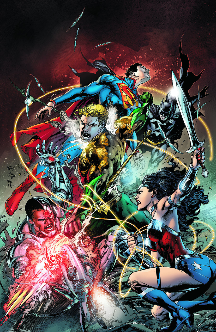 Justice League #16 A DC 2013 Ivan Reis Geoff Johns