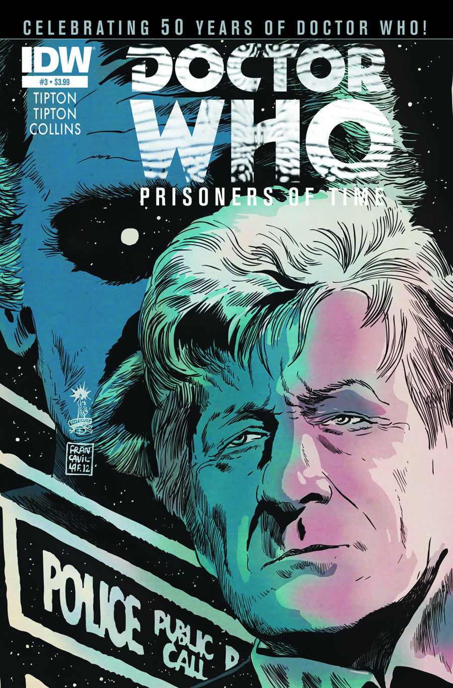 Doctor Who Prisoners Of Time #3 A (Of 12) IDW 2013 Francesco Francavilla