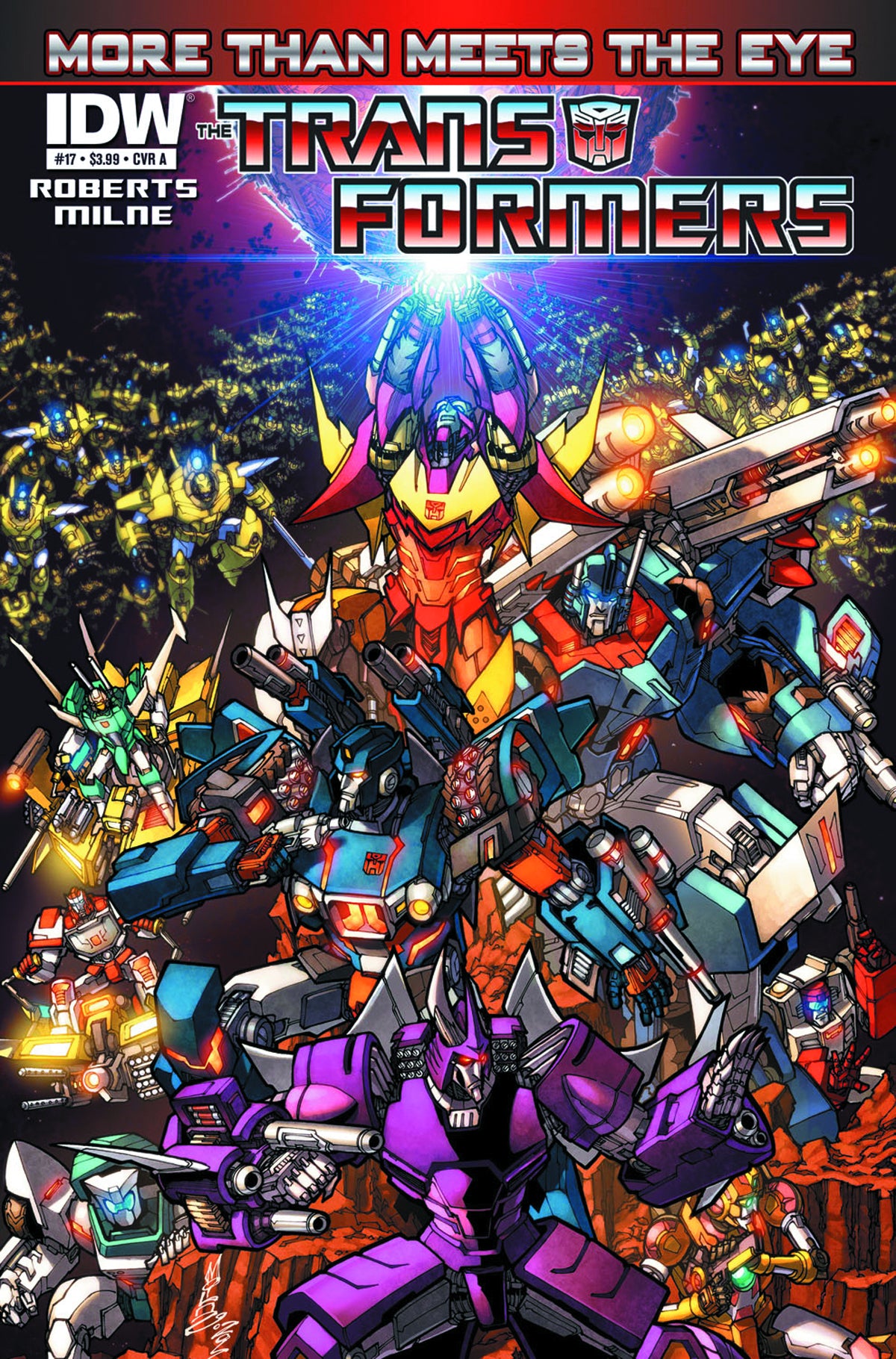 Transformers More Than Meets The Eye #17 A IDW 2013 Alex Milne James Roberts