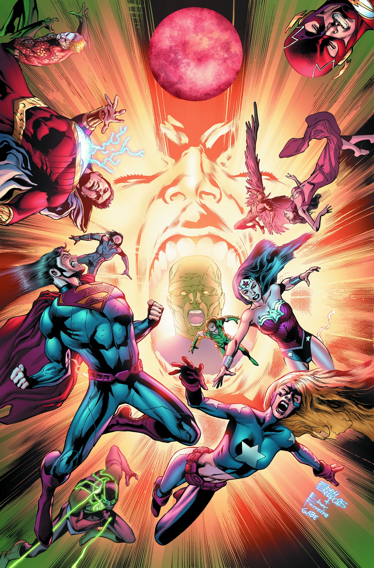 Justice League Of America #13 A (Evil) 3Rd Series DC 2014 Eddy Barrows Matt Kindt
