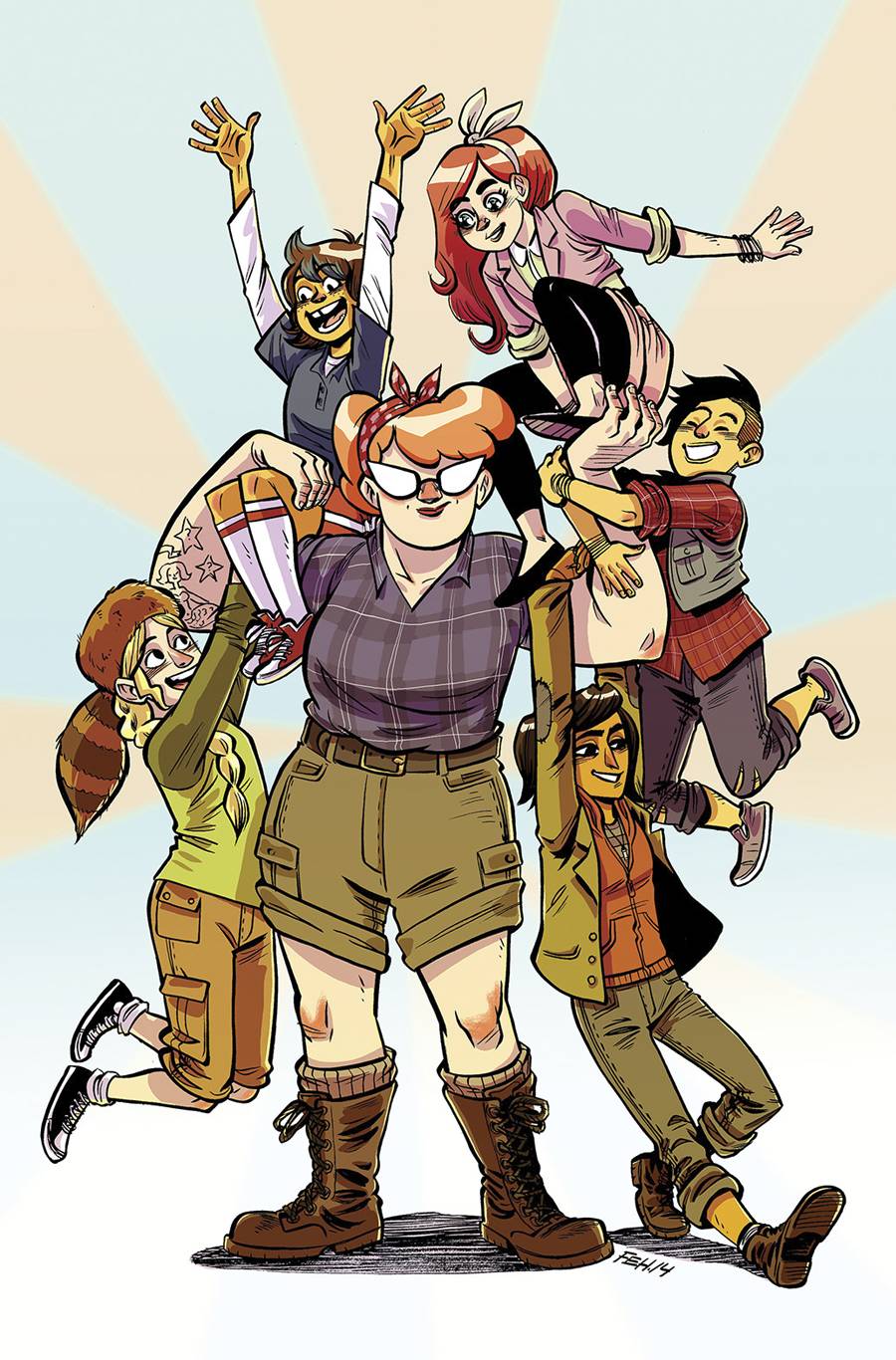 Lumberjanes #3 (of 8) Boom 2014 1:20 Faith Hicks Virgin Variant