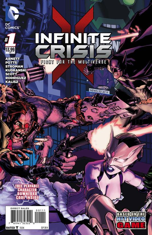 Infinite Crisis Fight For The Multiverse #1 A DC 2014 Dan Abnett Gene Ha