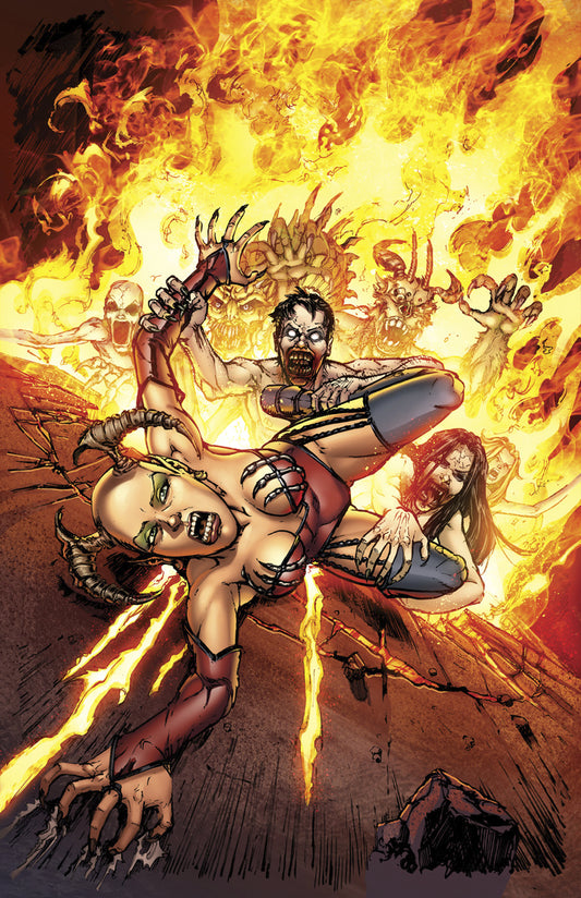 Grimm Fairy Tales GFT INFERNO RINGS OF HELL #2 (OF 3) A LEISTER (AOFD) (MR Zenescope