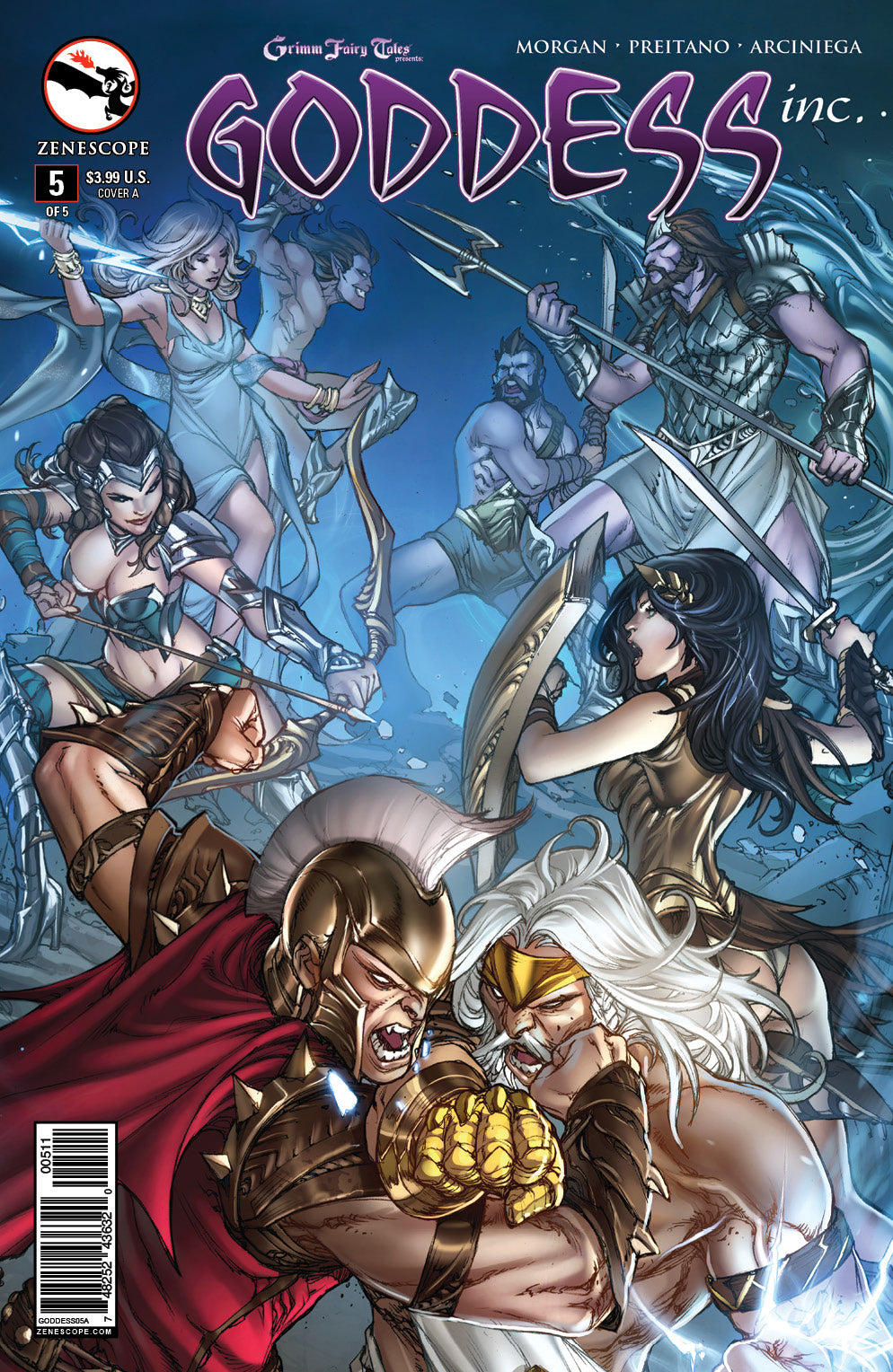 Grimm Fairy Tales GFT GODDESS INC #5 (OF 5) A PANTALENA (MR) Zenescope