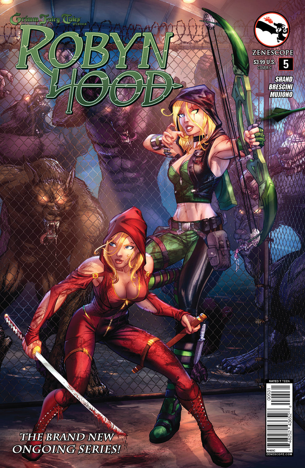 Grimm Fairy Tales GFT ROBYN HOOD ONGOING #5 C EHNOT Zenescope