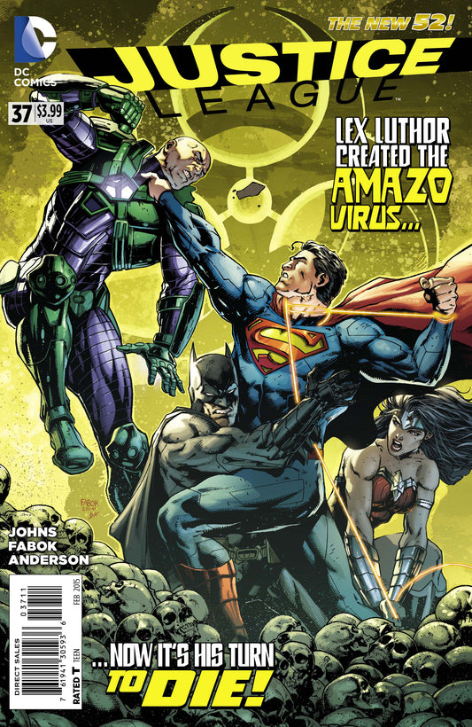 Justice League #37 A DC 2015 Jason Fabok Geoff Johns