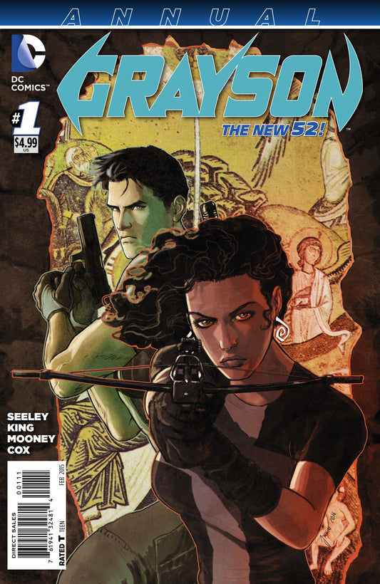 Grayson Annual #1 DC 2015 Mikel Janin Tim Seeley New 52