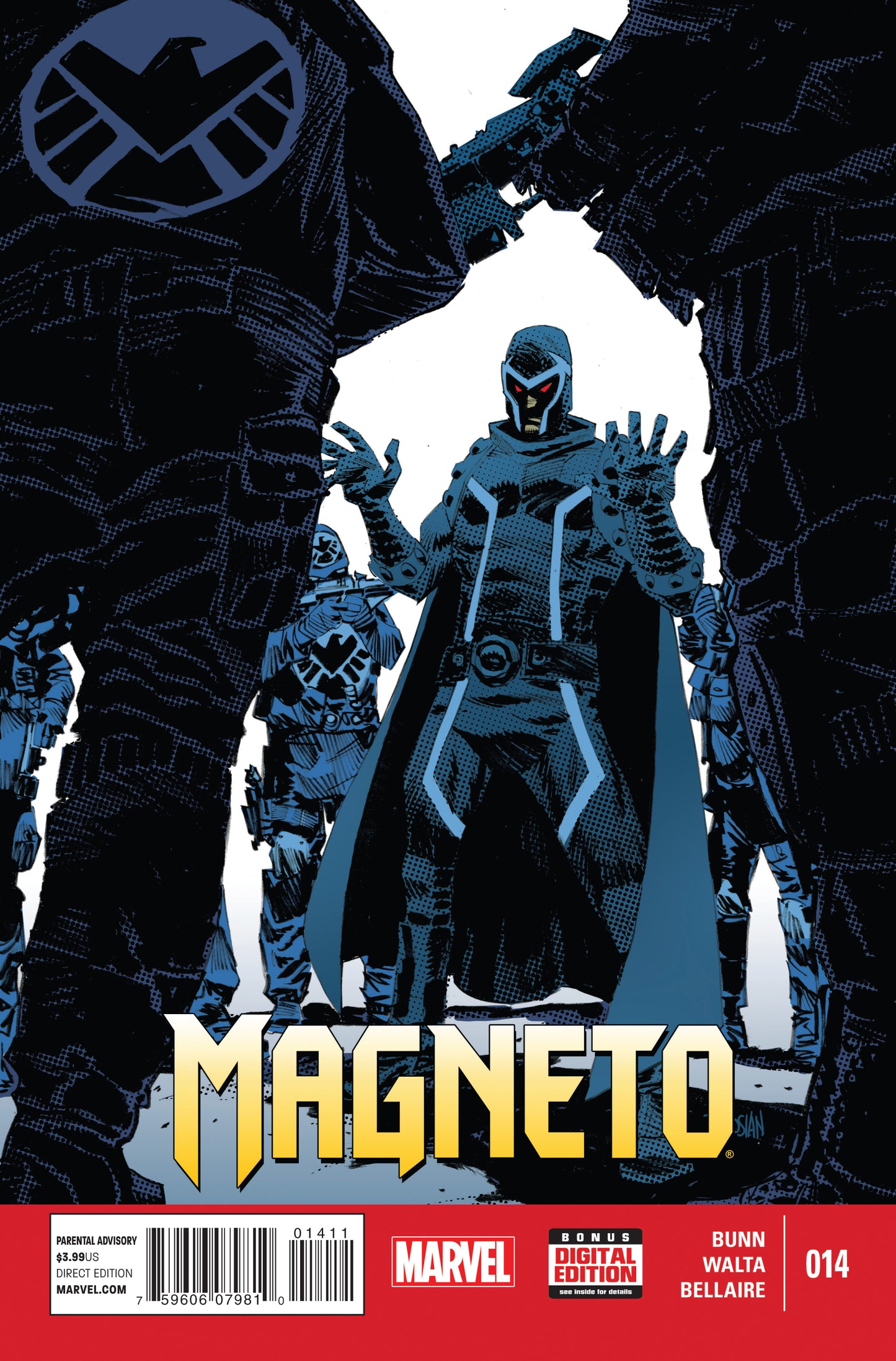 Magneto #14 Marvel 2015 Cullen Bunn Dan Panosian