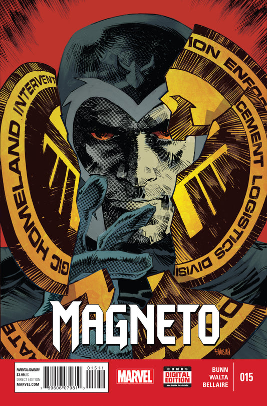 Magneto #15 Marvel 2015 Cullen Bunn Dan Panosian