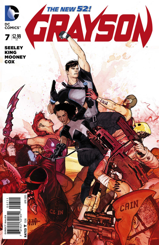 Grayson #7 A DC 2015 Mikel Janin Tim Seeley New 52