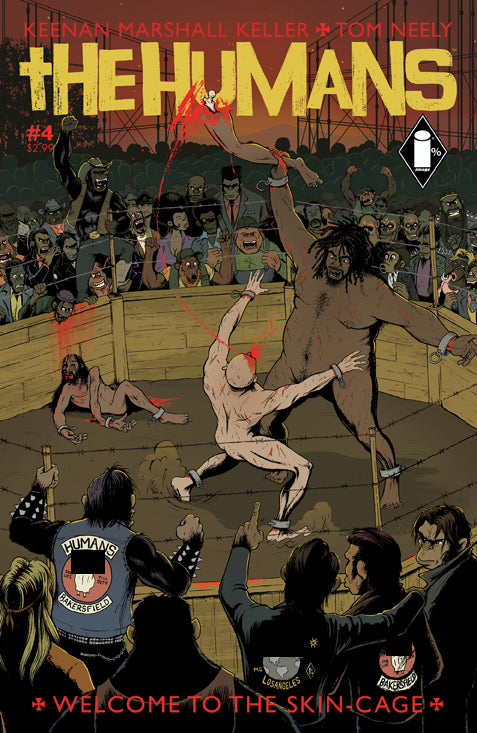Humans #4 Image 2015 NM+ 9.6 Tom Neely Keenan Marshal Keller