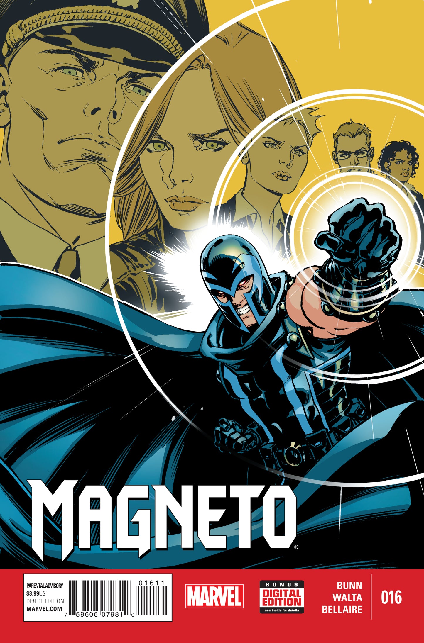 Magneto #16 Marvel 2015 Cullen Bunn David Yardin