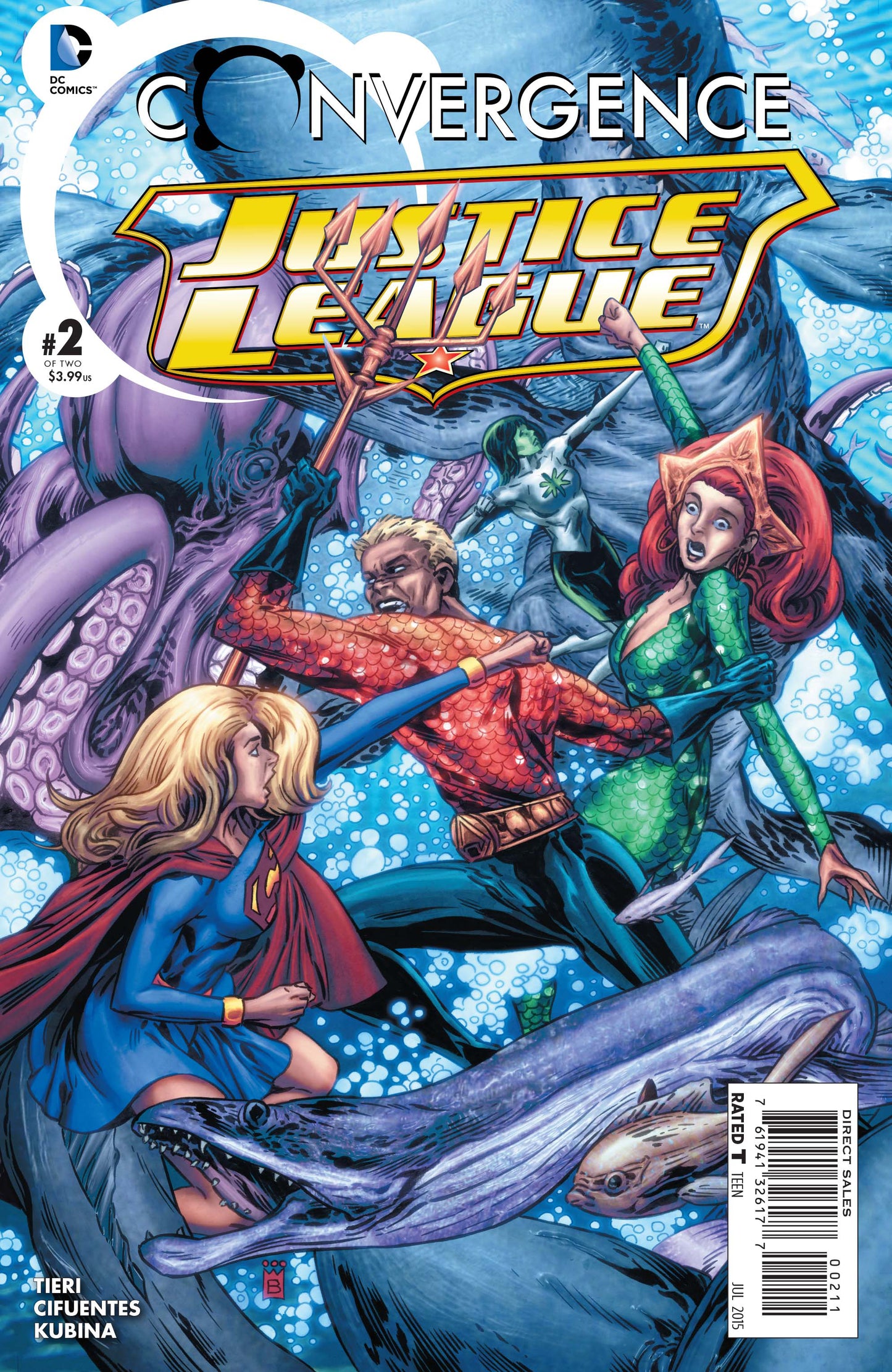 Convergence Justice League #2 A DC 2015 Frank Tieri Mark Buckingham