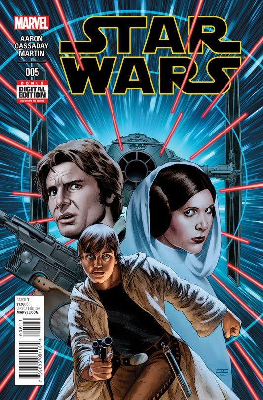 Star Wars 5 A Marvel 2015 NM John Cassaday Jason Aaron Luke Skywalker