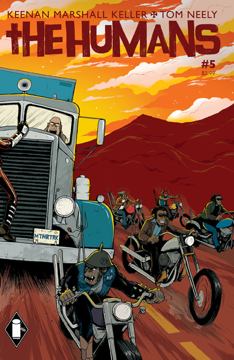 Humans #5 Image 2015 NM Tom Neely Keenan Marshal Keller