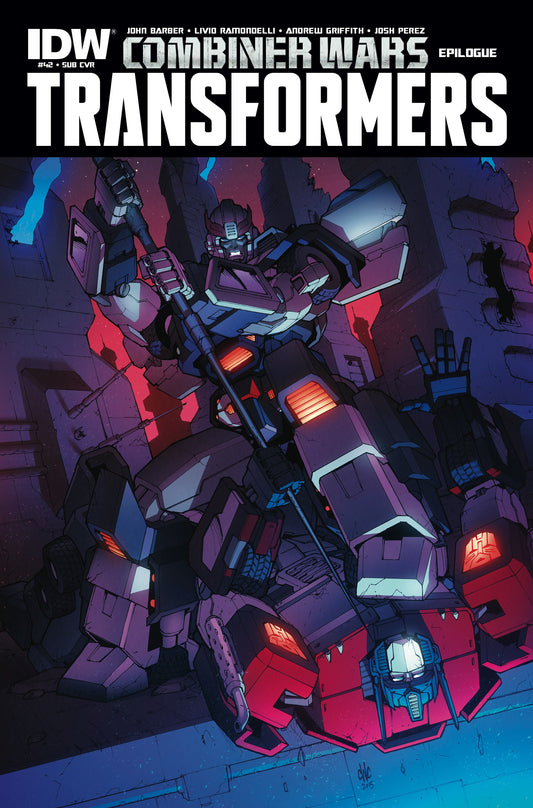 TRANSFORMERS #42 B IDW 2015 Casey Coller Variant Combiner Wars