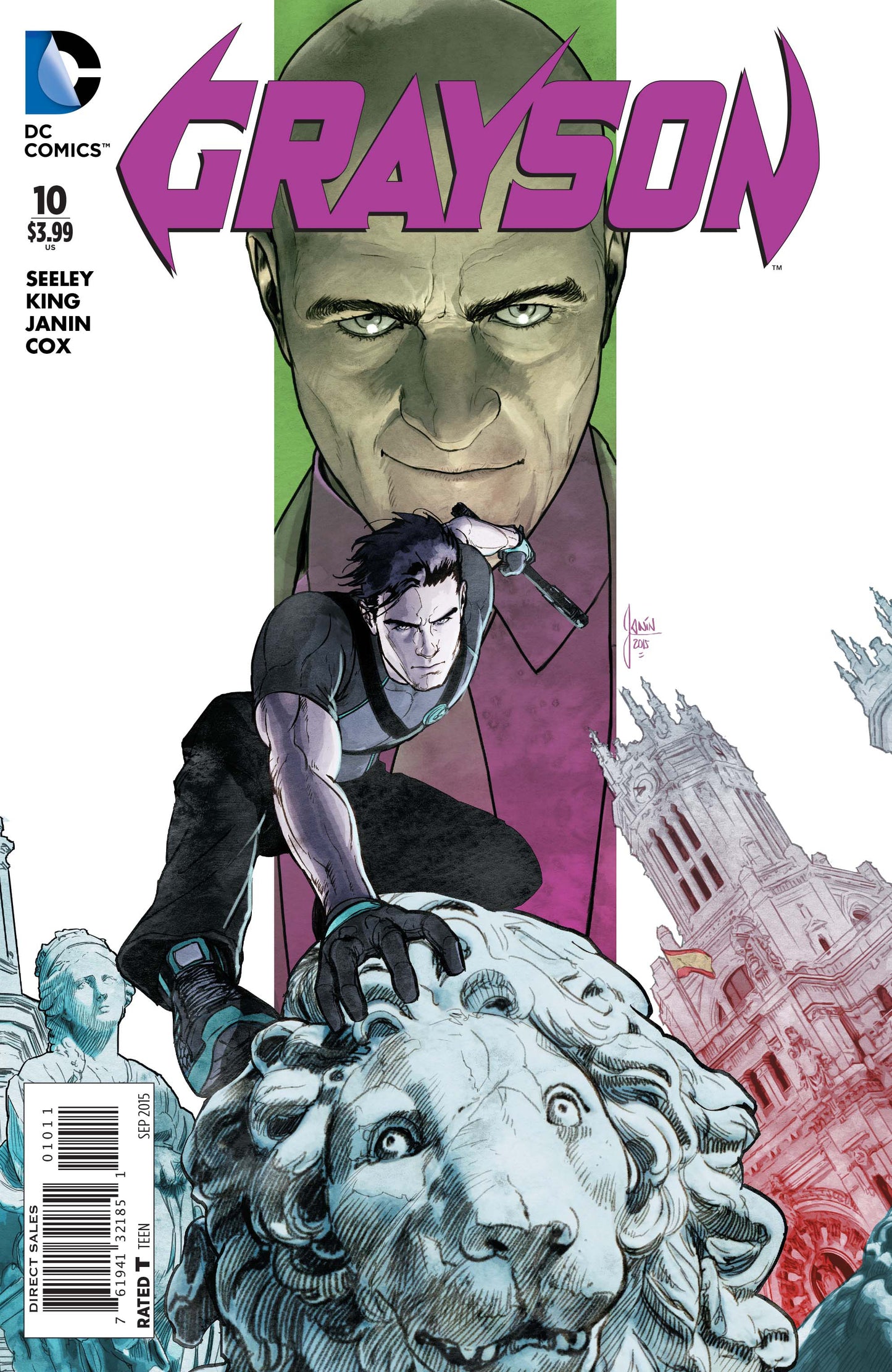 Grayson #10 A DC 2015 Mikel Janin Tim Seeley New 52