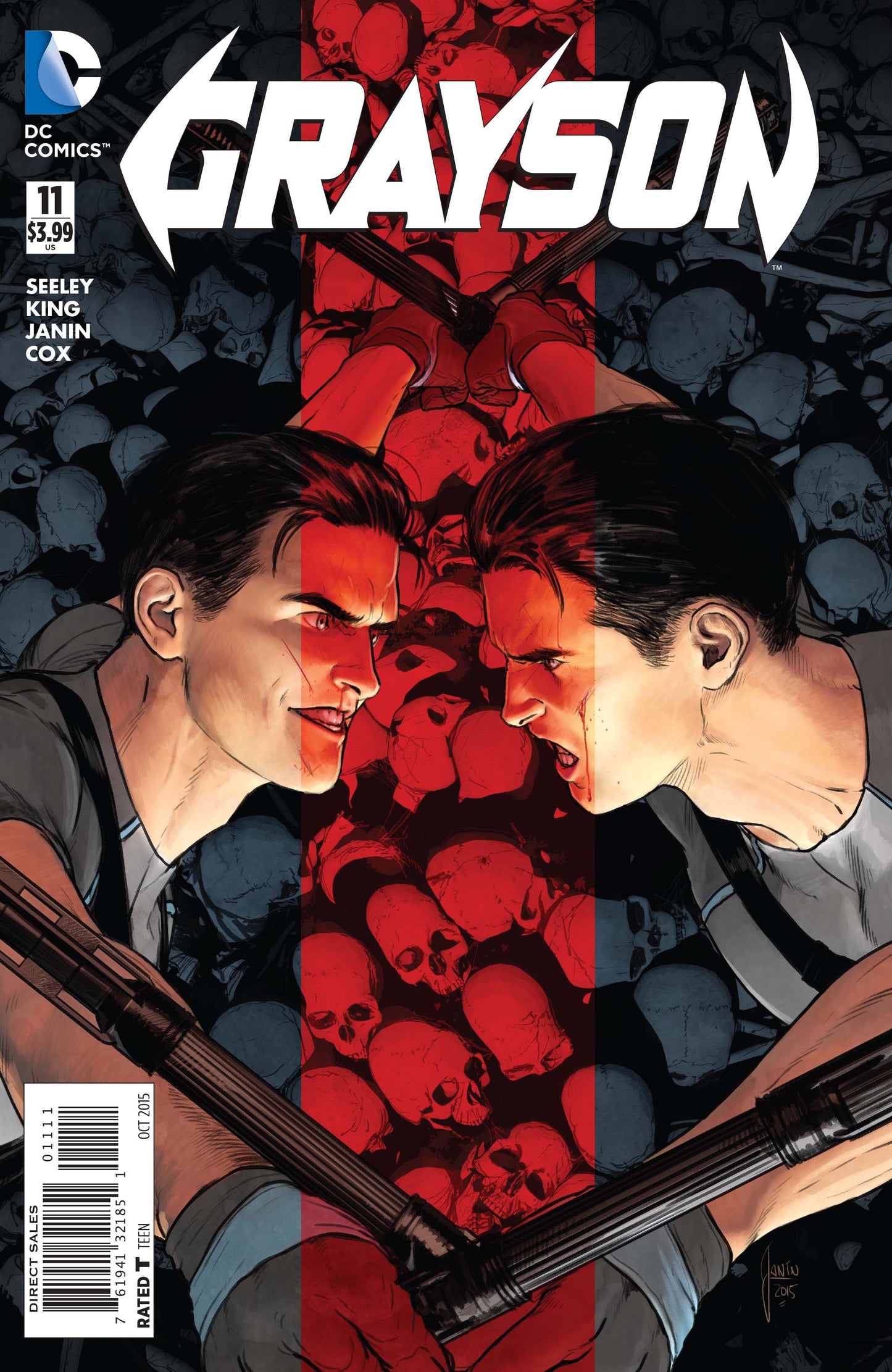 Grayson #11 A DC 2015 Mikel Janin Tim Seeley New 52