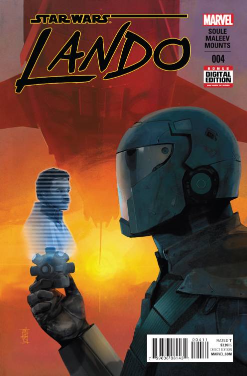 Star Wars Lando #4 (OF 5) Marvel 2015 Alex Maleev Charles Soule