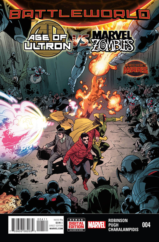 Age of Ultron Vs Marvel Zombies #4 2015 Leonard Kirk James Robinson Avengers Secret Wars