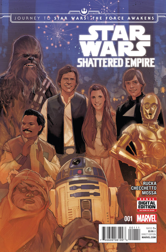 Journey To Star Wars The Foce Awakens Shattered Empire #1 A (OF 5) Marvel 2015 Phil Noto Greg Rucka