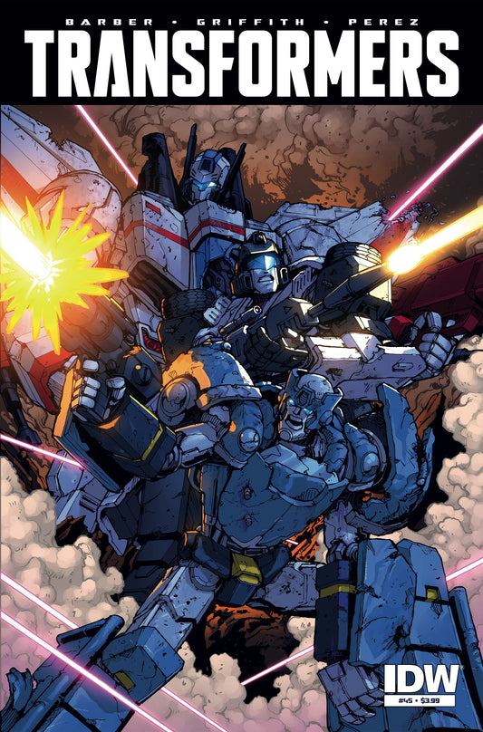 TRANSFORMERS #45 A IDW 2015 Andrew Griffith John Barber