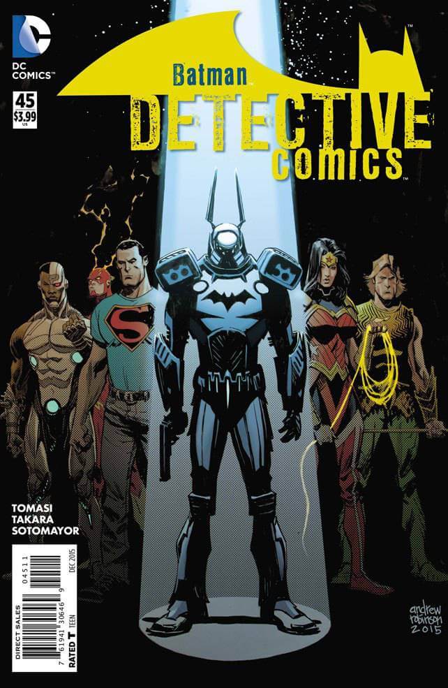 Batman Detective Comics #45 DC 2015 Andrew Robinson Peter Tomasi Justice League New 52