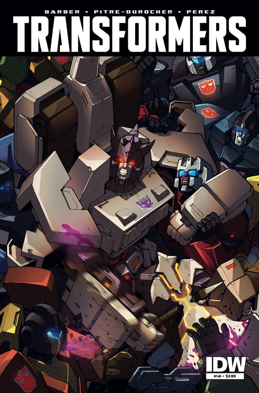 TRANSFORMERS #46 A IDW 2015 Andrew Griffith John Barber