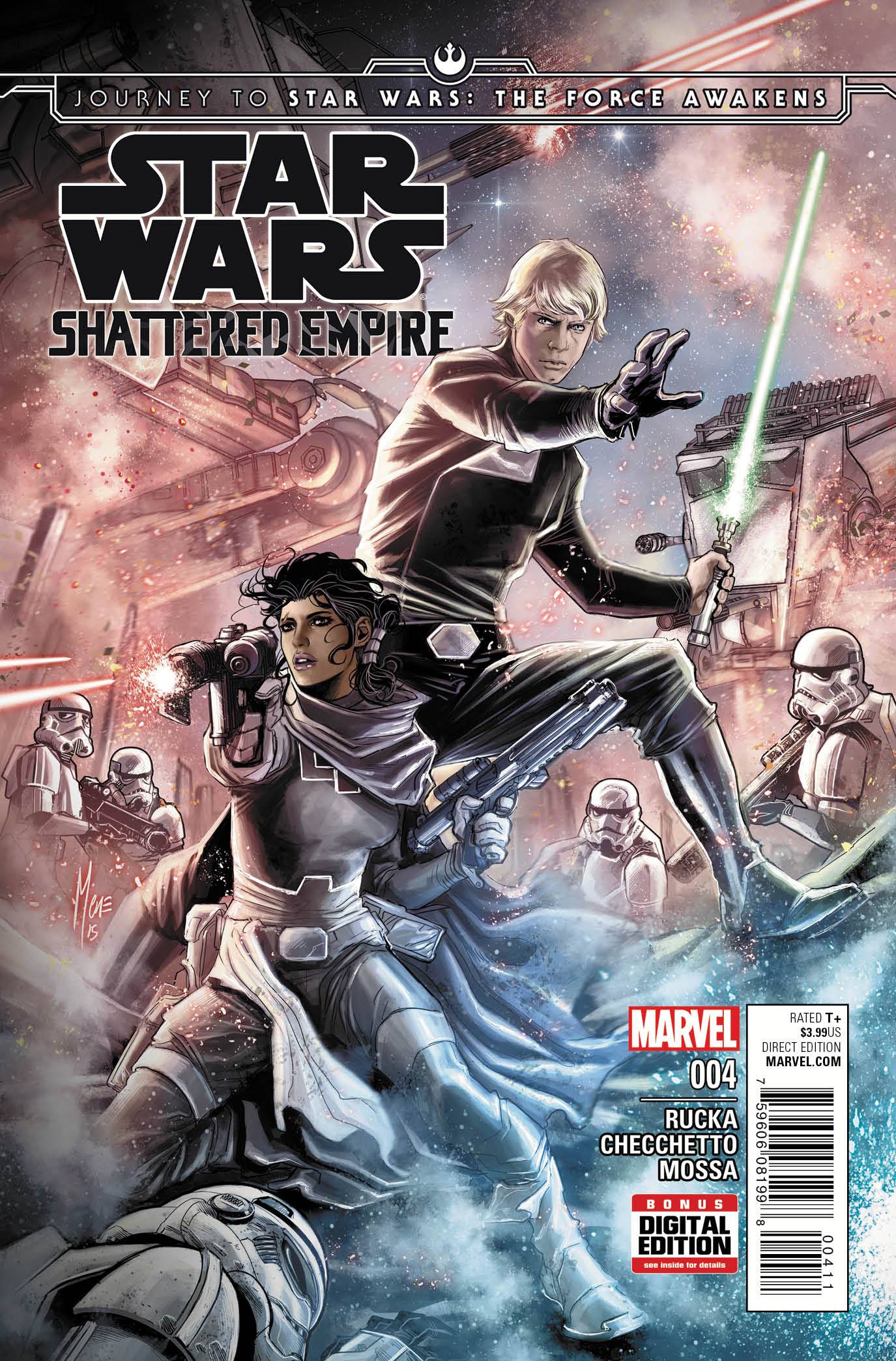 Journey To Star Wars The Foce Awakens Shattered Empire #4 A (OF 5) Marvel 2015 Phil Noto Greg Rucka