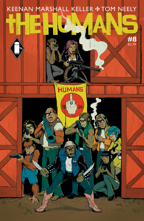 Humans #9 Image 2015 NM+ 9.6 Tom Neely Keenan Marshal Keller