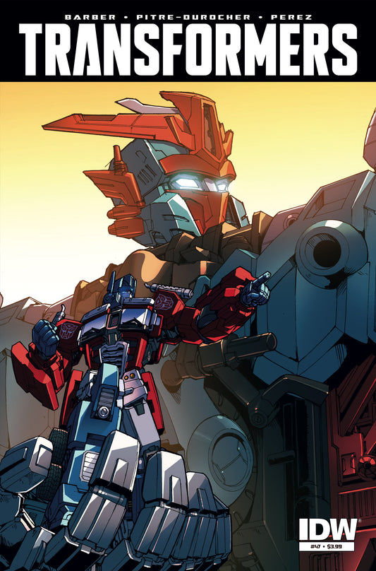 TRANSFORMERS #47 A IDW 2015 Andrew Griffith John Barber