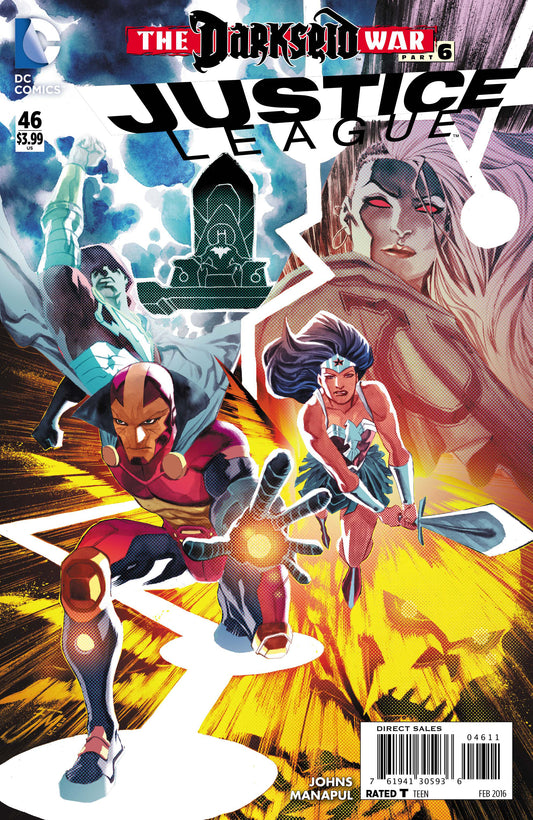 Justice League #46 A DC 2016 Francis Manapul Geoff Johns
