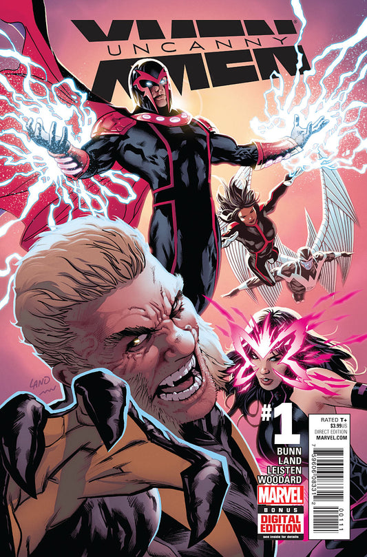 UNCANNY X-MEN #1A MARVEL 2016 Greg Land Cullen Bunn