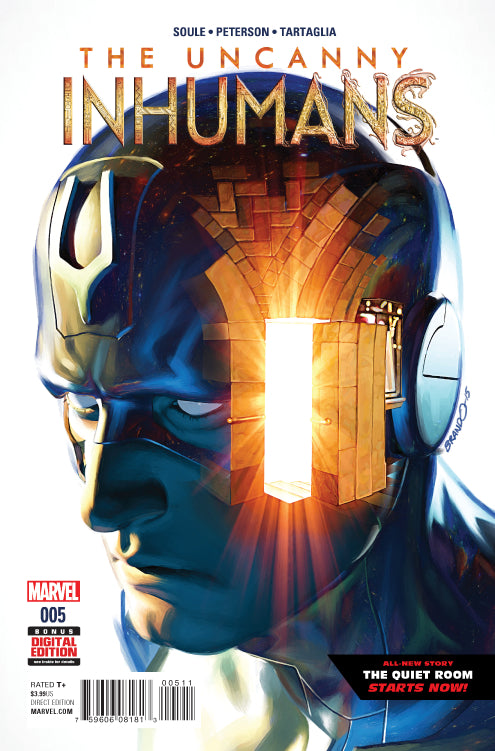 Uncanny Inhumans #5 A Marvel 2016 Charles Soule Brandon Peterson