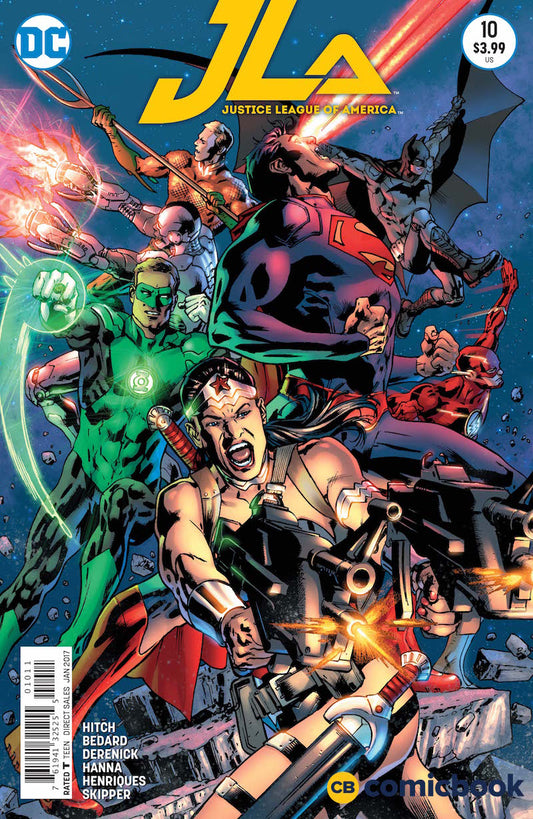 Justice League Of America #10 A DC 2017 Bryan Hitch