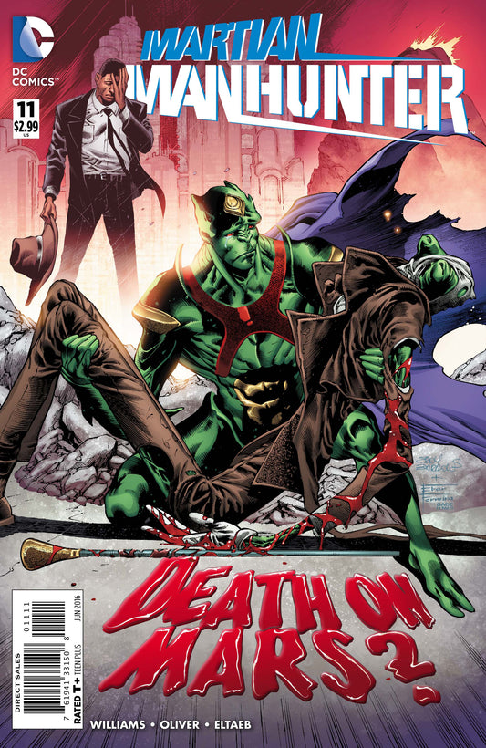 Martian Manhunter #11 A 4Th Series DC 2016 Rob Williams Eddy Barrows