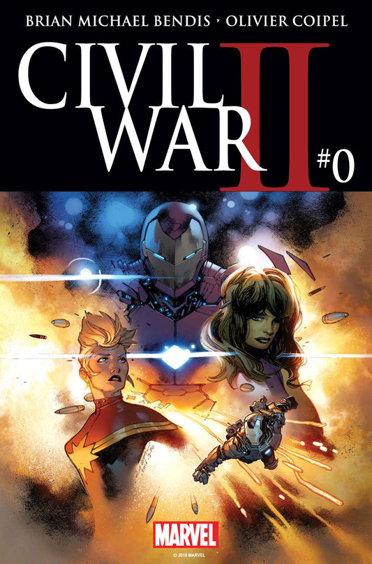 Civil War II #0 A (Of 8) Marvel 2016 Olivier Coipel Brian Michael Bendis