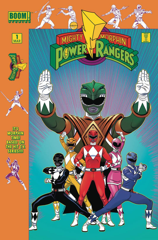 MIGHTY MORPHIN POWER RANGERS #1 Boom 2016 Tradd Moore Launch Party Variant