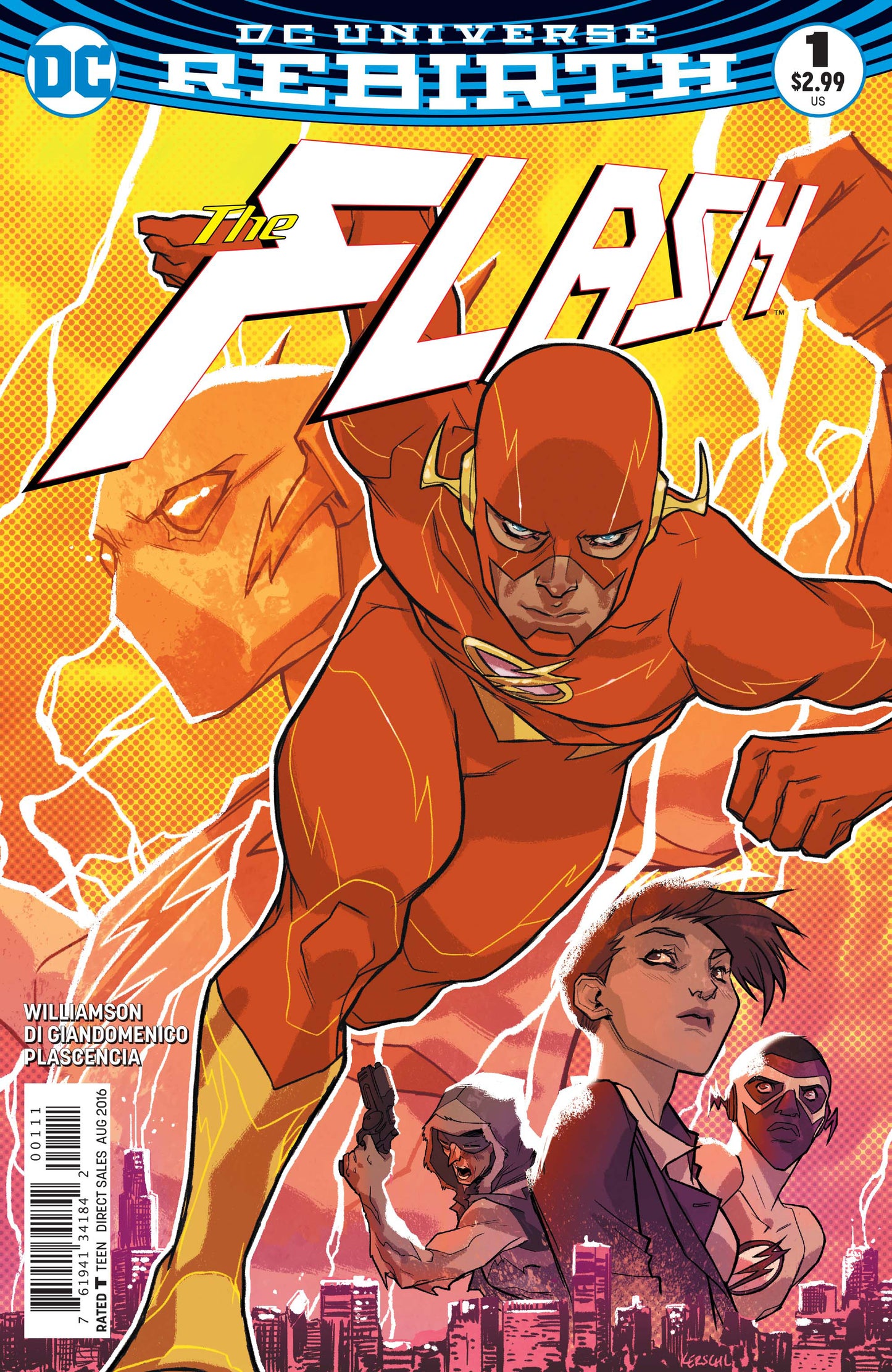 Flash 1 A DC 2016 NM Rebirth Carmine Di Giandomenico Joshua Williamson