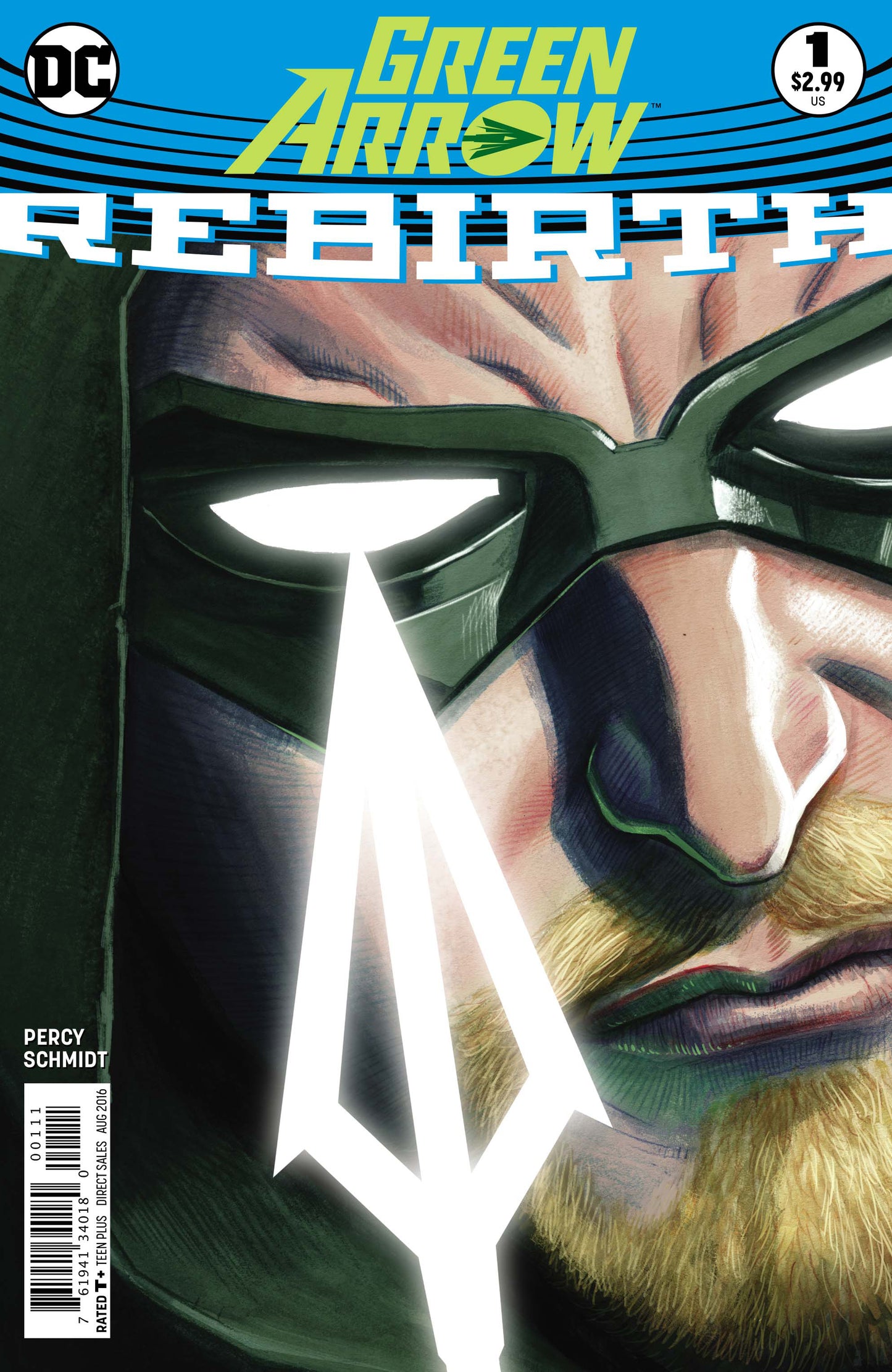 Green Arrow Rebirth 1 DC 2016 NM Juan Ferreyra Ben Percy