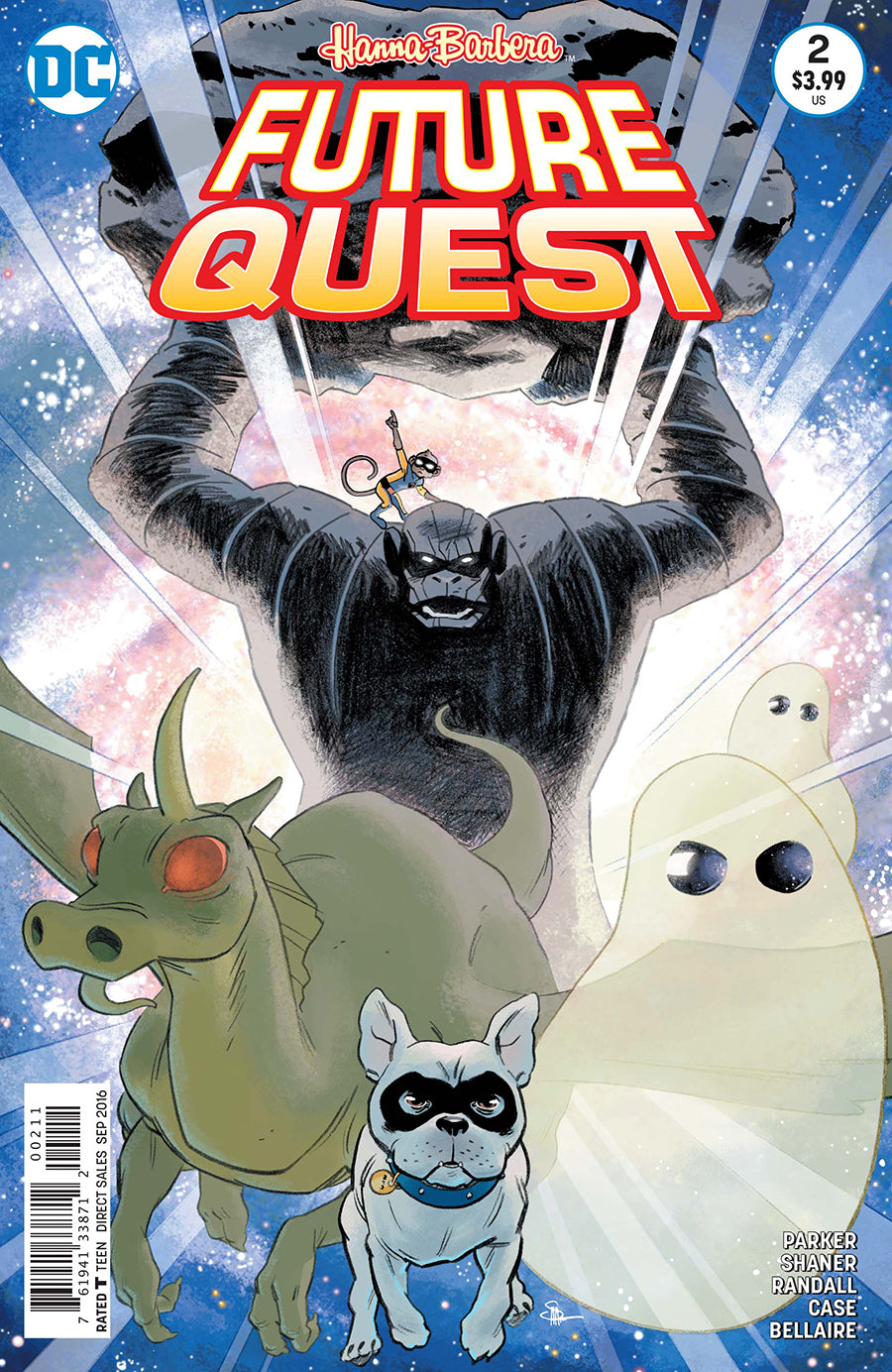 Future Quest #2 A DC 2016 Evan Shaner JeFF Parker Hanna Barbera
