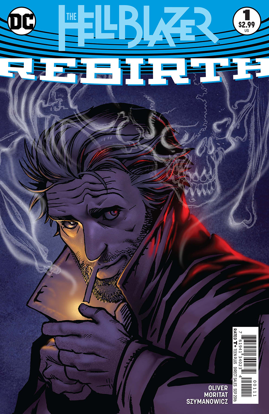 HELLBLAZER REBIRTH #1 A DC 2016 Moritat Simon Oliver