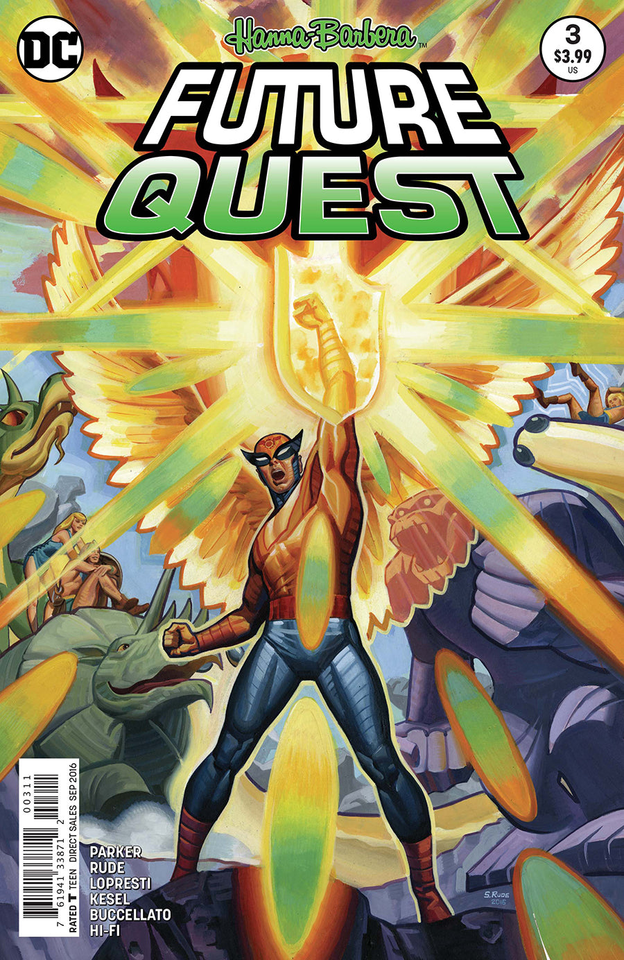 Future Quest #3 A DC 2016 Evan Shaner JeFF Parker Hanna Barbera