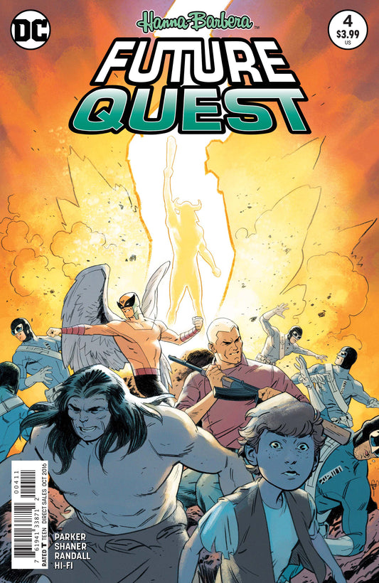 Future Quest #4 A DC 2016 Evan Shaner JeFF Parker Hanna Barbera